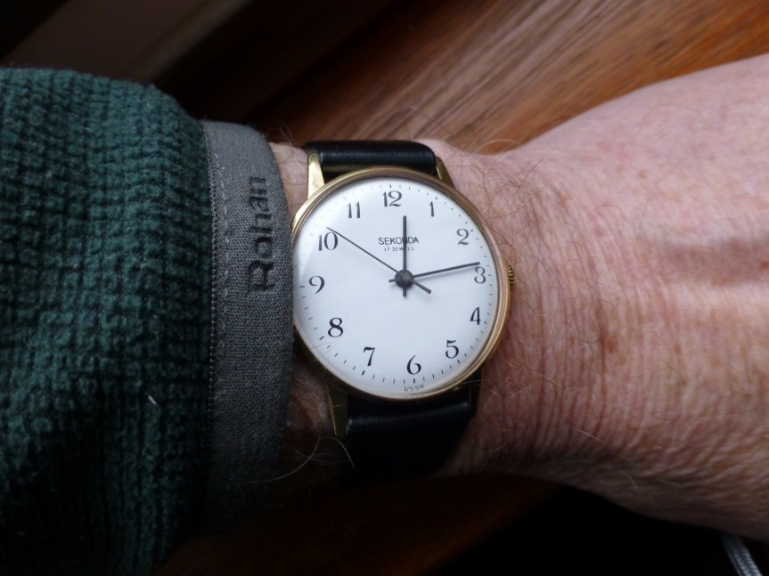 USSR "before the wall came down" Sekonda - Raketa 17j movement