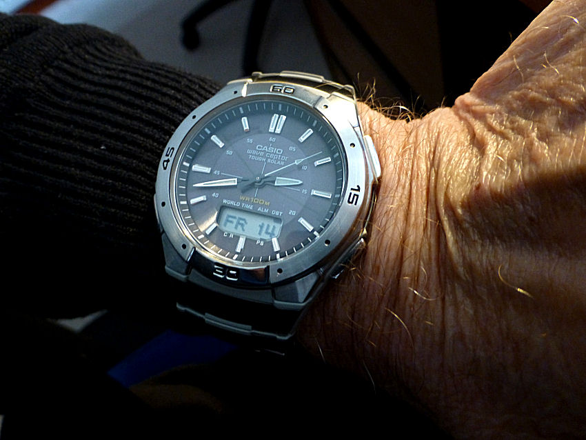 Casio Tough Solar WVA-470DE-1AVEF at under £100 - has to be a bargain!