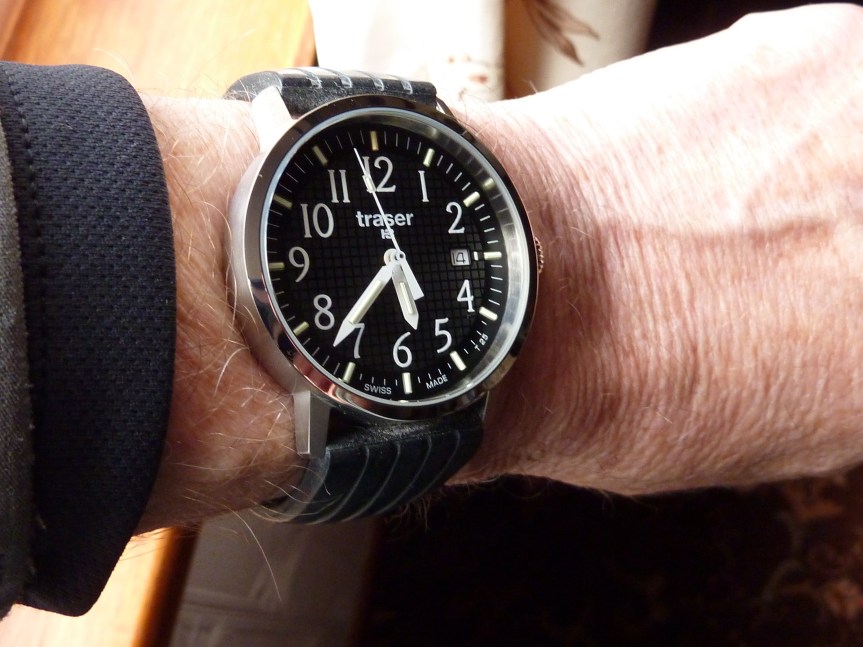 The Traser “Classic Basic Black” watch