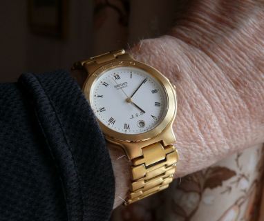 Early Seiko AGS Automatic Generating System watch