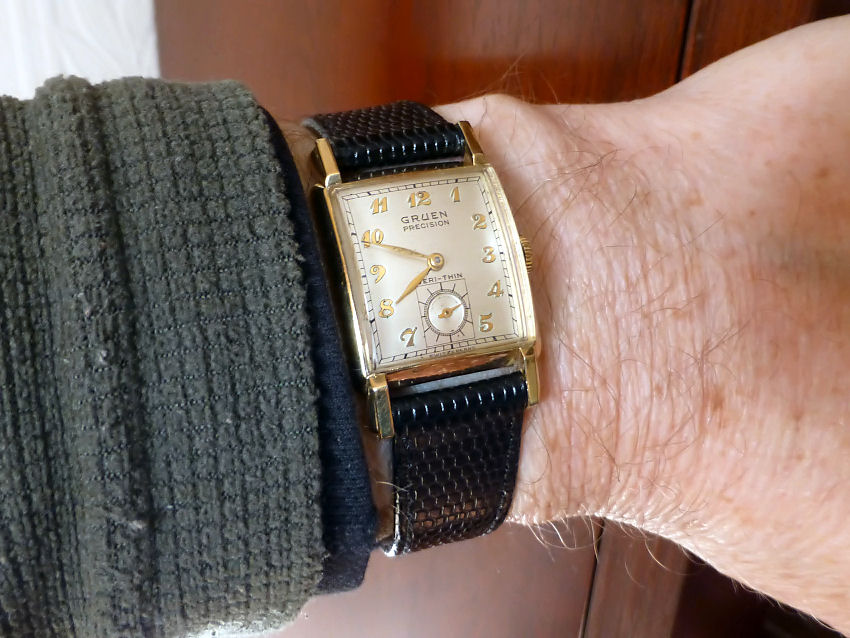 Gruen Veri-Thin 1940's gents watch