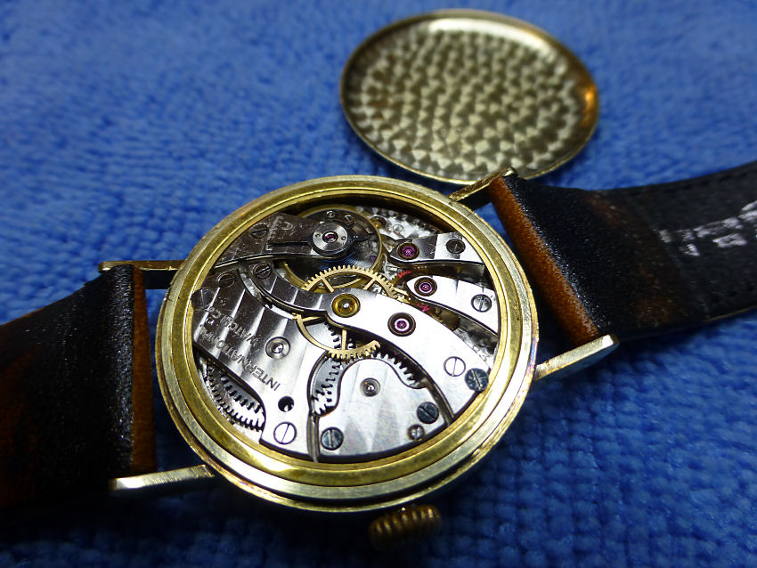 Lovely Cal. 83 manual wind signed International Watch Co movement, showing little signs of age.