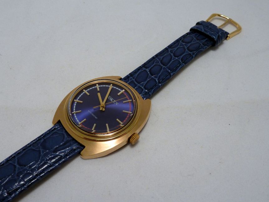 Blue strap suits this Voken perfectly!