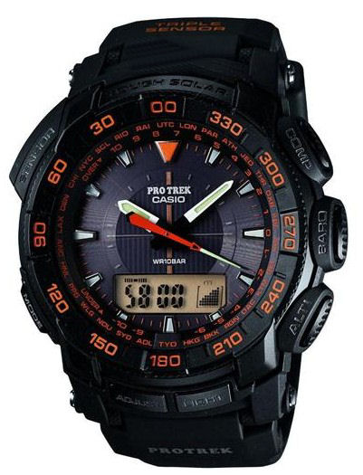 Casio Pro Trek PRG 5501 AER analogue/digital Solar