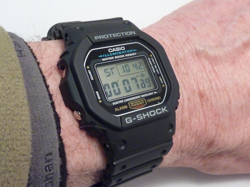 Slim profile fits the smaller wrist.