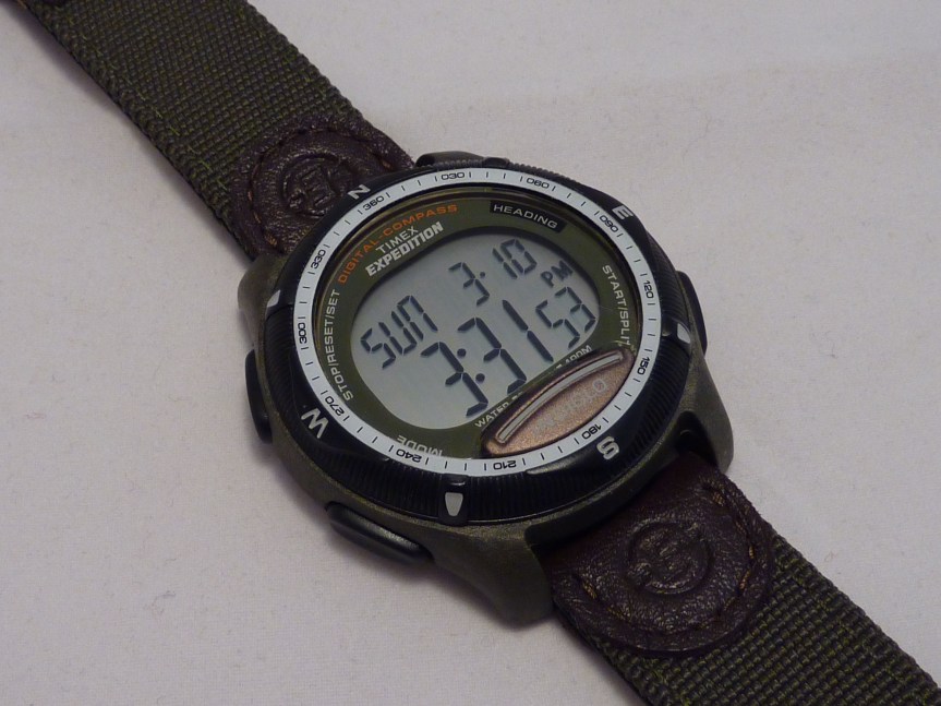 Timex Digital Compass on strap - T41261