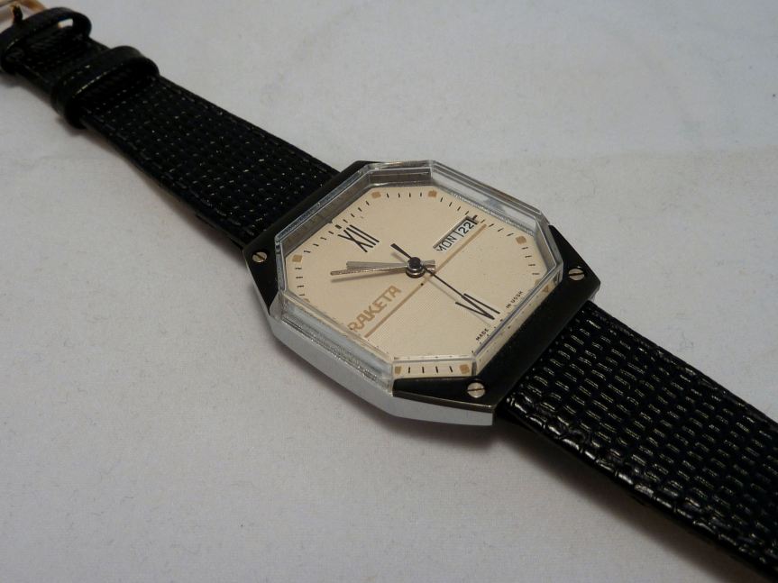 The Raketa Octagonal (my name for it) - unusual, different - I wear it!