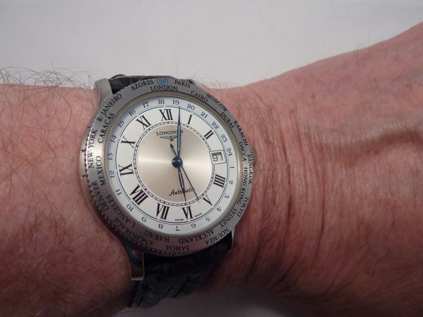 Comfortable on the wrist and a sensible size at 38mm diameter.