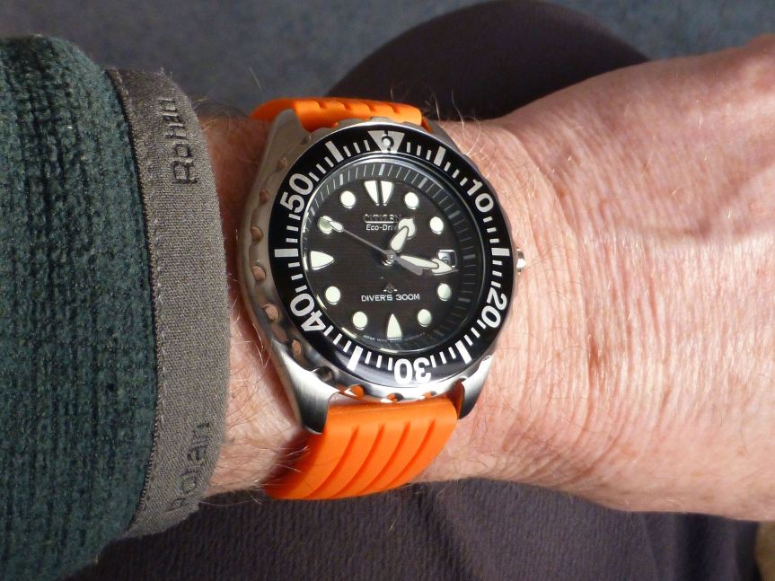 Citizen Diver comfort on silicon deployment.