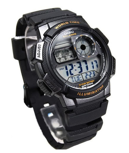 Casio SE1000W-1A World Timer, Alarm Watch