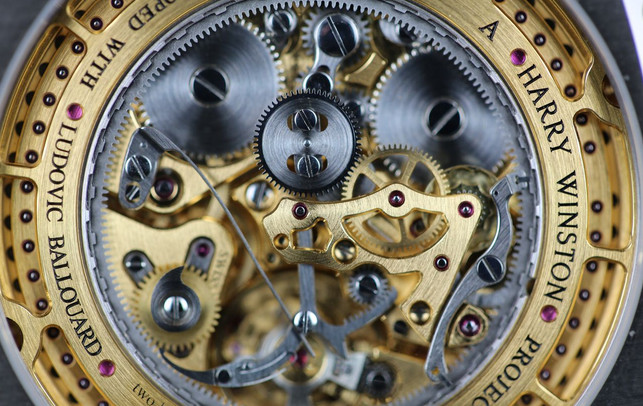 The incredible Ludovic Ballouard movement of the Harry Winston Opus X111