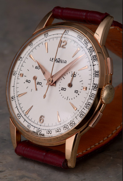 A sleek Lemania from the 1950's