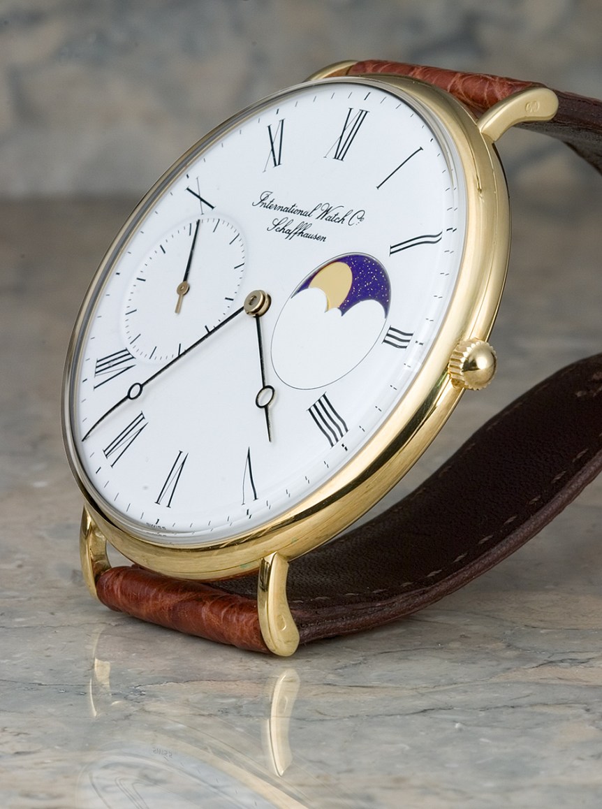 The beautifully elegant IWC Portofino Moonphase.