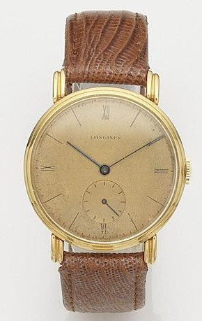 1940's 18k gold manual from Longines.