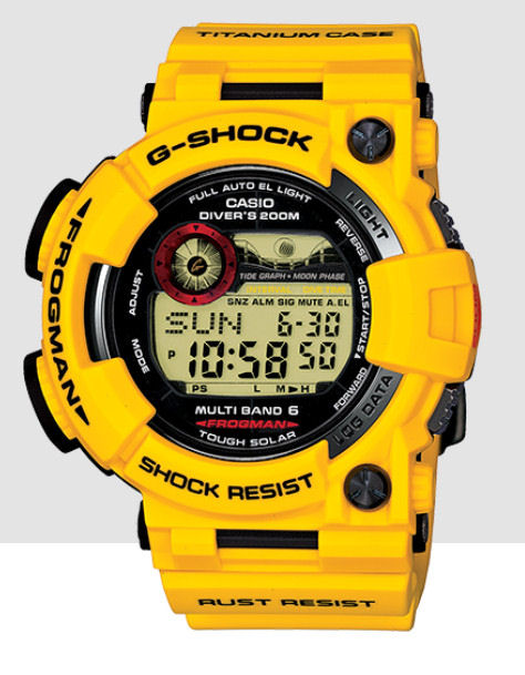 Casio G Shock 3oth Anniversary FROGMAN Titanium