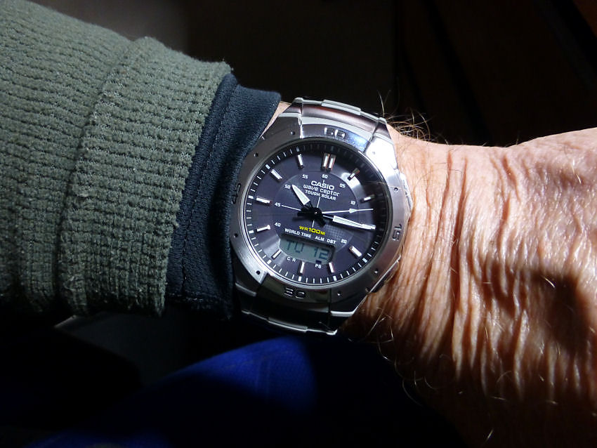 My own Casio WVA470 on my wrist as I post.