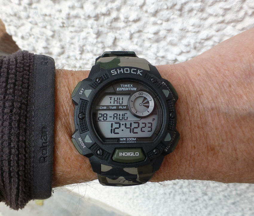 Timex Expedition T49976 in Camouflage and standard strap