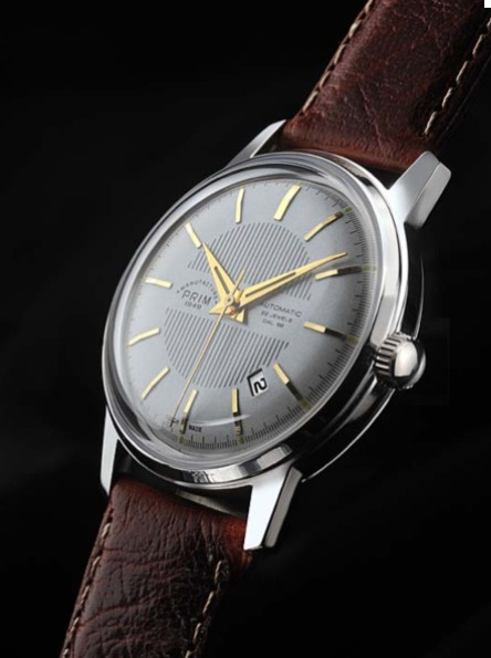 The Prim Elegant 39C - Silver Dial Date Watch