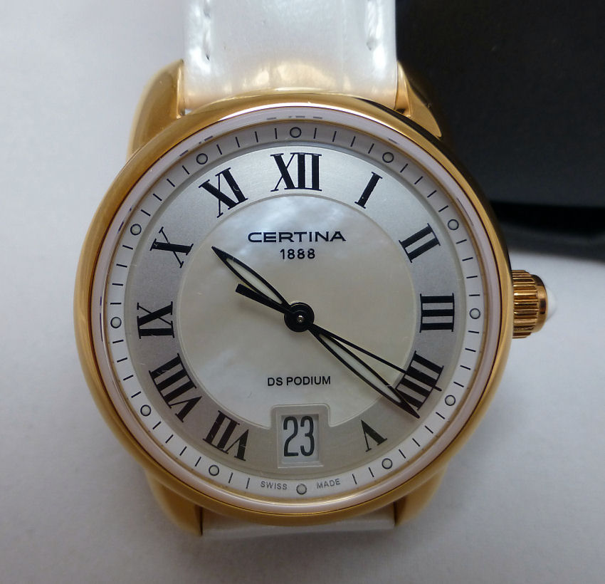 Dial clarity of the Certina DS Podium Ladies model C025.10.36.118.00