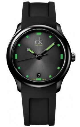 CK Green "Visible" Watch K2V214DX Date watch