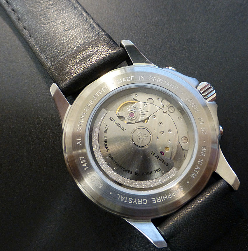 Junkers J52 Automatic 24 jewel movement