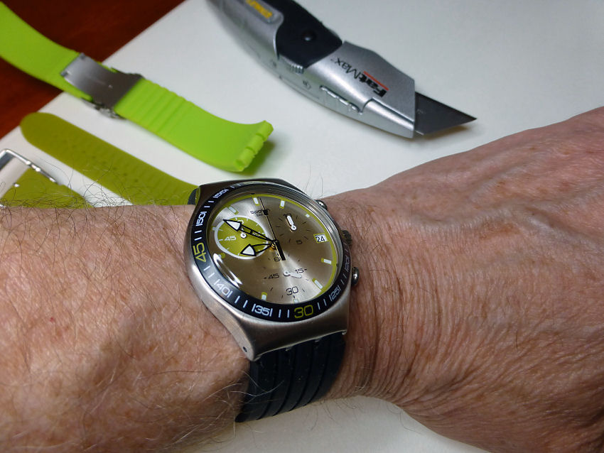 New strap - craft knife and a bit of care.