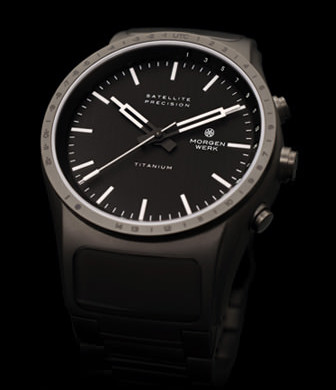 Morgnwerk Precision Mk1. GPS controlled watch