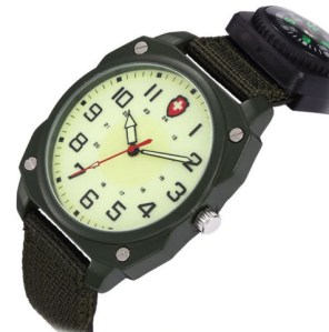 Cheating perhaps - but so is the watch in this case - a lookalike Swiss Army from China.