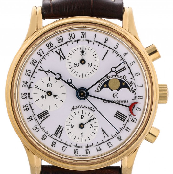 Classic MoonPhase Chronoswiss dial.