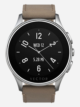 Vector Luna - the discrete Smart watch