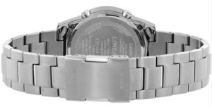 Solid Titanium bracelet with twin push catch