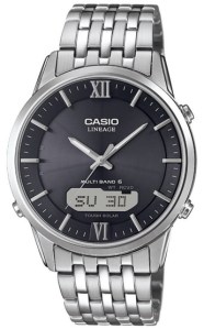Casio LCW-M180D-1AER Radio Control, Solar, Day and Date view model.