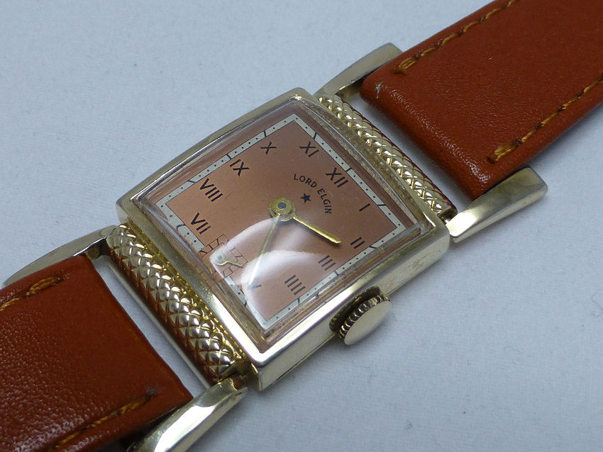 Lord Elgin 1947/50 21 jewel articulated Gants watch